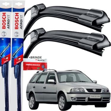 Imagem de Par Palheta Limpador Parabrisa Dianteiro Silicone Bosch Paleta Parati IV 2006 á→2012