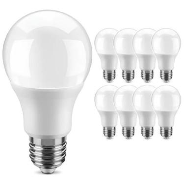 Imagem de Kit 10 Lâmpadas Led Bulbo 12W Soquete E27 Branco Frio Bivolt - Lumanti