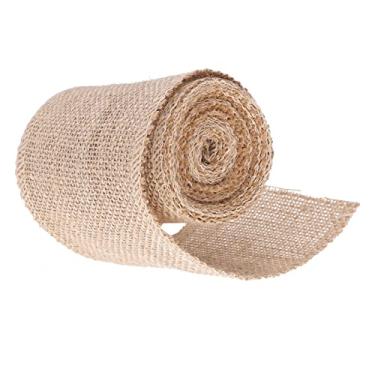 Imagem de Rolo de Serapilheira, Tecido Decorativo de Juta Hessiana, 5 Cm X 300 Cm, para Fazer Enfeites de Festa (#2)