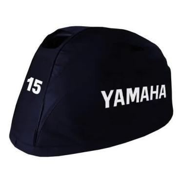 Imagem de Capa Para Capô - Motor De Popa Yamaha 15Hp 4T (Mod Redondo) - Spts