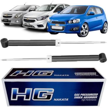 Imagem de Par Amortecedor Traseiro Cobalt De 2011 Até 2020 Nakata, AMORTECEDOR