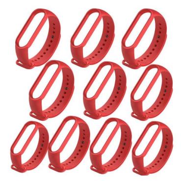 Imagem de Kit Atacado 10 Pulseiras Para Mband 5 E 6 Premium Original - 01Smart, 