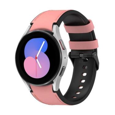 Imagem de Pulseira Sintético c silicone para Watch5 40mm - Teck King, Rosa Claro