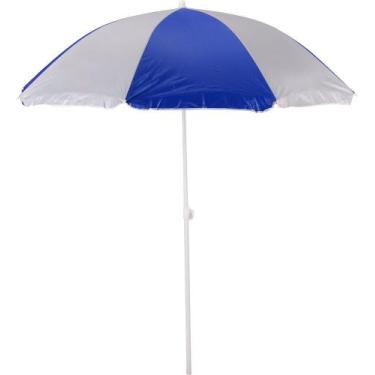 Imagem de Guarda Sol Azul 1,8m Mor 3717, Branco e Azul