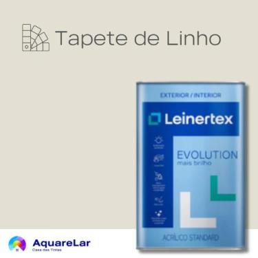 Imagem de Evolution Acrílico Leinertex Semibrilho 18L, TAPETE DE LINHO