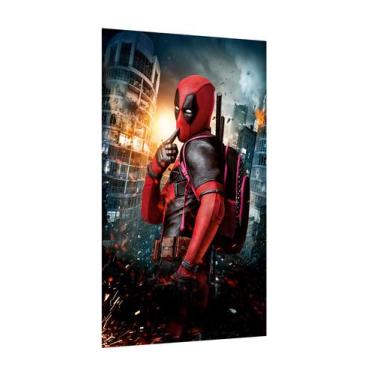 Imagem de Placa decorativa - deadpool - marvel - Cultture, 40x26,6cm