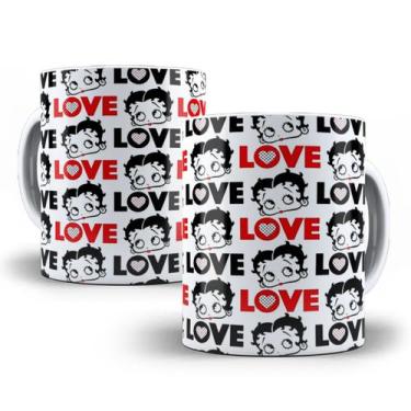 Imagem de Caneca Betty Boop Desenho Porcelana Personalizada Modelo 1 - Tio da Ca