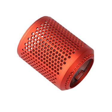 Imagem de Lveofielygi Filtro externo para secador de cabelo (vermelho) de substituição compatível com secador de cabelo supersônico Dyson HD03 HD01 HD08 modelos, acessório para secador de cabelo