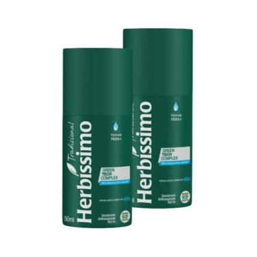 Imagem de Kit Desodorante Roll-On Herbíssimo Tradicional 50Ml - 2 unidades