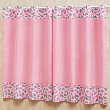 Imagem de Cortina Infantil Para Quarto Bebê Ilhós Estampada Menino Menina Varão 