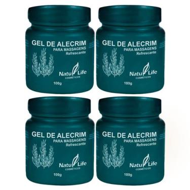 Imagem de Kit para Massagem de Combate à Dor Gel de Alecrim - Natu Life