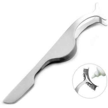 Imagem de Pinça Aplicadora de Cílios Postiços - BCS