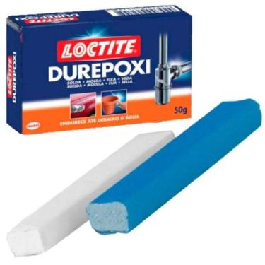 Imagem de Massa Adesiva Epoxi Loctite Durepoxi Solda Molda Veda 50g