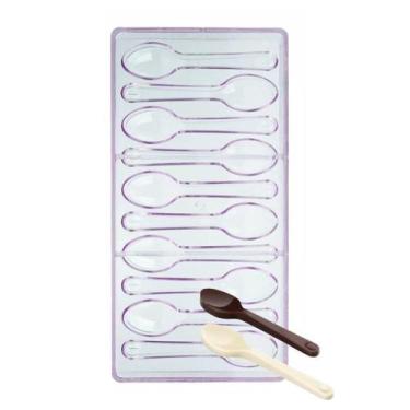 Imagem de Forma de plástico p/ chocolate colher - prime chef