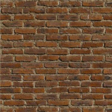 Imagem de Papel De Parede Tijolinho Clássico Envelhecido - 3,00x0,50m - DEKAL DE