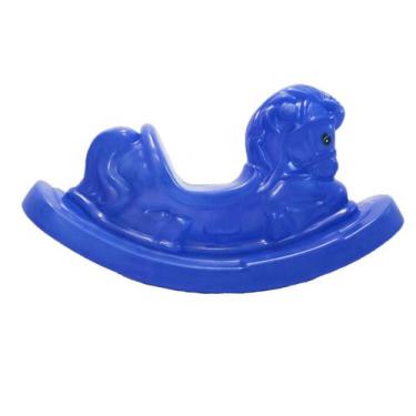 Imagem de Pônei Cavalinho Upa Gangorra Balanço Infantil de Plástico-Gangorra com