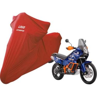 Imagem de Capa Protetora Moto Ktm Adventure 950 - 990 Adventure - Mz, Vermelha