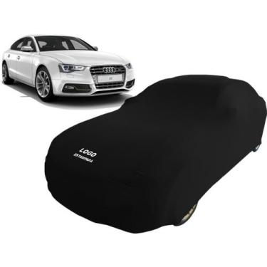 Imagem de Capa Automotiva Para Audi A5 Tecido Helanca Lycra Cor Preta - Mz, Pret