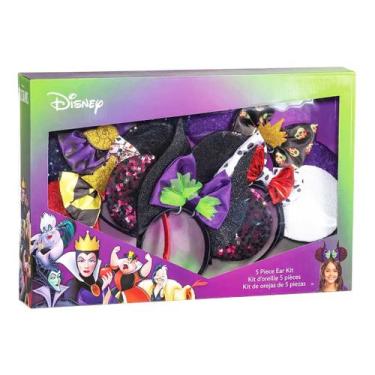Imagem de Kit 5 Tiaras Original Disney Cruella, Rainha de Copas, Rainha Má, Úrsu