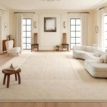 Imagem de Tapete xadrez minimalista de cor sólida, confortável, fácil de cuidar, tapetes grossos para quarto, tapetes artísticos de luxo para sala de estar, YHT001, C, 300x400 cm