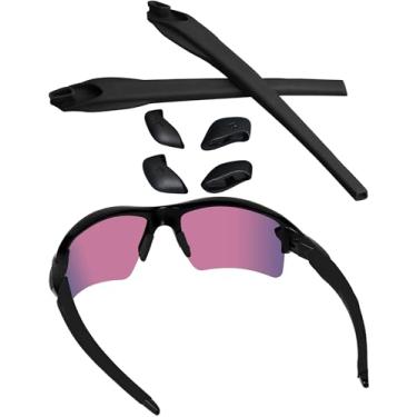 Imagem de LenzReborn Kit de borracha de substituição para protetores de nariz para óculos de sol Oakley Flak 2.0 OO9295/Flak 2.0 XL OO9188/Flak 2.0 Asian Fit OO9271 - Mais opções