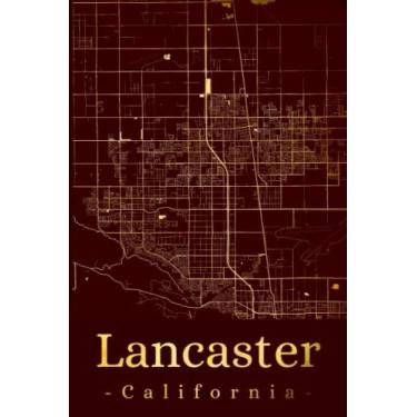 Imagem de Lancaster California: Your city, your region, your home! | Composition Notebook 6x9 plaid 120 pages
