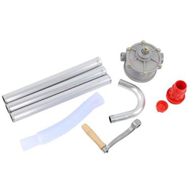 Imagem de Armazenamento Conveniente, Bomba de Tambor de Liga de Alumínio Leve e Durável, Bomba de Barril, Fácil de Manusear, para Bombear óleos Combustíveis para Bombear Gasolina