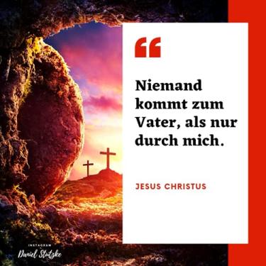 Imagem de Niemand kommt zum Vater, als nur durch mich - Jesus: Christliches Notizbuch für Männer, Frauen und Kinder 100 Punkte Seiten für Ihre Notizen