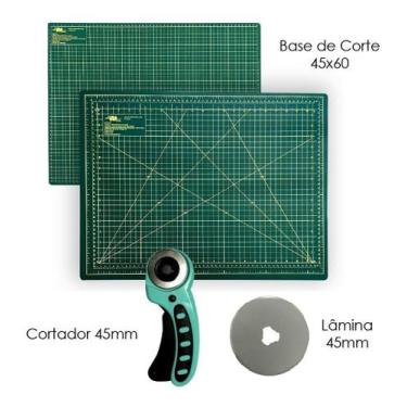 Imagem de Base Para Corte 60x45 Cortador Circular 45mm Disco Reserva - Artmak, M