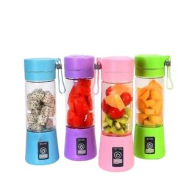 Imagem de MIni Liquidificador Portátil Recarregável USB, 6 Lâminas, Mini Mixer para Vitaminas