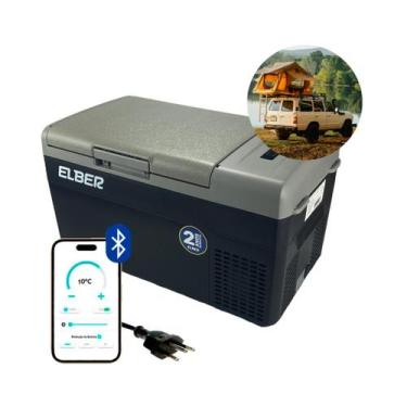 Imagem de Geladeira Portátil P/Viagens 20 Litros Quadrivolt 12v/24v/110v/220v El