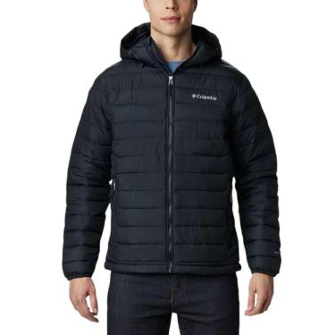 Imagem de Jaqueta Columbia Powder Lite II Hooded Masculino  - Preto P-Masculino
