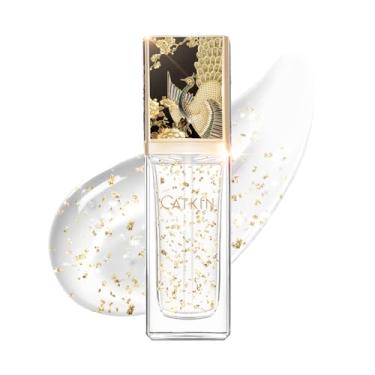 Imagem de Catkin Primer De Maquiagem Facial Catkin Base Ultra Hidratante Essence Acabamento Natural Glow Para Pele Seca Disfarça Os Poros Infundido Com Soro De Trufas Negras E Ácido Hialurônico Fórmula Transl