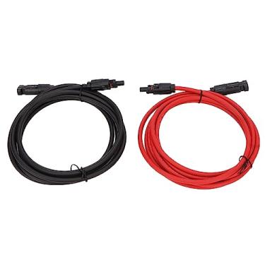 Imagem de Cabo de Extensão P R 6mm2 Fio Isolado de Cobre A 2M / 6,6 Pés para RV e Fotovoltaico (Acouto41qzkuand6-13)