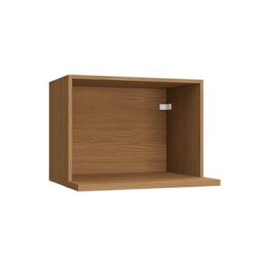 Imagem de Armário Aéreo com Nicho para Microondas Kappesberg Ciela Canela - R640-cn