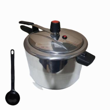 Imagem de Panela De Pressão Alumínio Polida 4,5 Litros + 1 Espátula