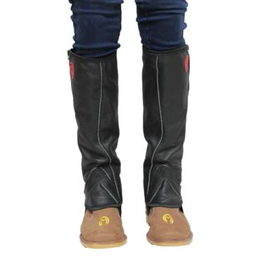 Imagem de perneira modelo sahnfonada em couro