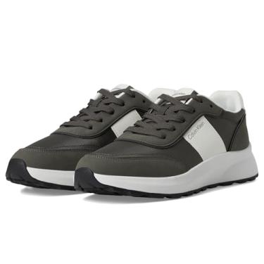 Imagem de Calvin Klein Tênis masculino Byren, Cinza escuro, 42