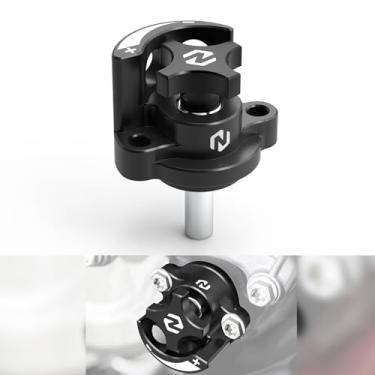 Imagem de NICECNC Ajustador de válvula de potência de 2 tempos preto compatível com KTM 150EXC 250EXC 300EXC 2023 compatível com Husaberg TE250 TC300 TE300 TC250 2011-2014 Consulte o ajuste