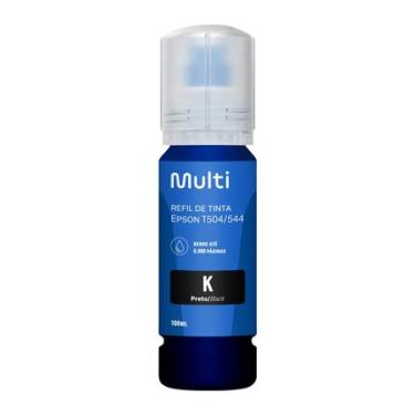 Imagem de Refil de Tinta p/ Impressora Epson T504/544 100ml Preto Multi - RF027 RF027