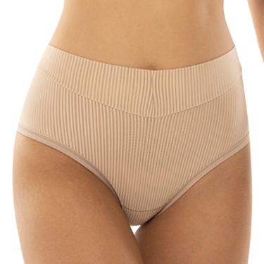 Imagem de Calça delrio, cos duplo, forro 100% algodão cor mousse