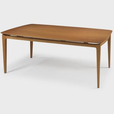 Imagem de Mesa de Jantar 160cm 6 Lugares Madeira Maciça Savona