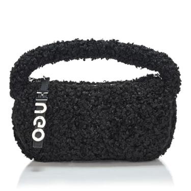 Imagem de HUGO, Becky Teddy Mini bolsa de ombro, jade preto, tamanho único, Jade preto, Small