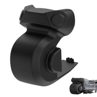 Imagem de SZZCNOX Protetor de lente gimbal Air 3S, capa de lente de drone para DJI Air 3s, capa protetora de lente compatível com acessórios de drone gimbal DJI Air 3S (preto)