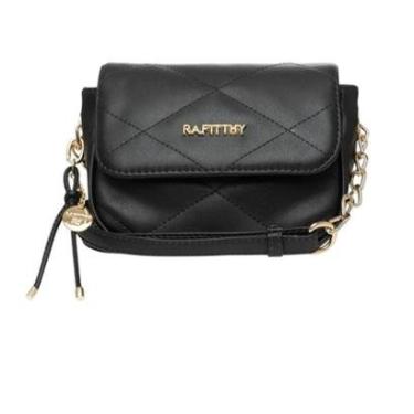 Imagem de MINI BOLSA RAFITTHY FEMININA CASUAL 28.25315B PRETO-Feminino