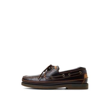 Imagem de Sperry Sapato náutico masculino Mako 2 Eye, Amaretto, 38