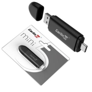 Imagem de CarlinKit Mini SE 2024: Adaptador CarPlay Sem Fio para iPhone