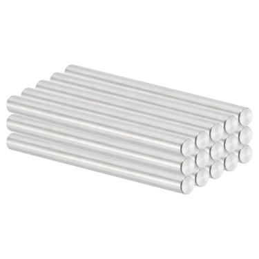 Imagem de PATIKIL Pino de cavilha de aço inoxidável de 4 mm x 55 mm, 15 peças de pinos de aço inoxidável 304 pinos de prateleira, suporte de haste, elementos de fixação de metal para prateleiras, componente de