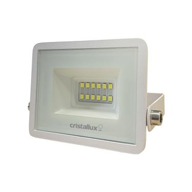 Imagem de Refletor Branco Led 10w 6500k Biv 1000lm Ip66 - Cristallux