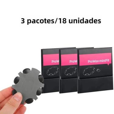 Imagem de Capa Protetora de Cera para Aparelhos Auditivos - Filtro de Poeira e A